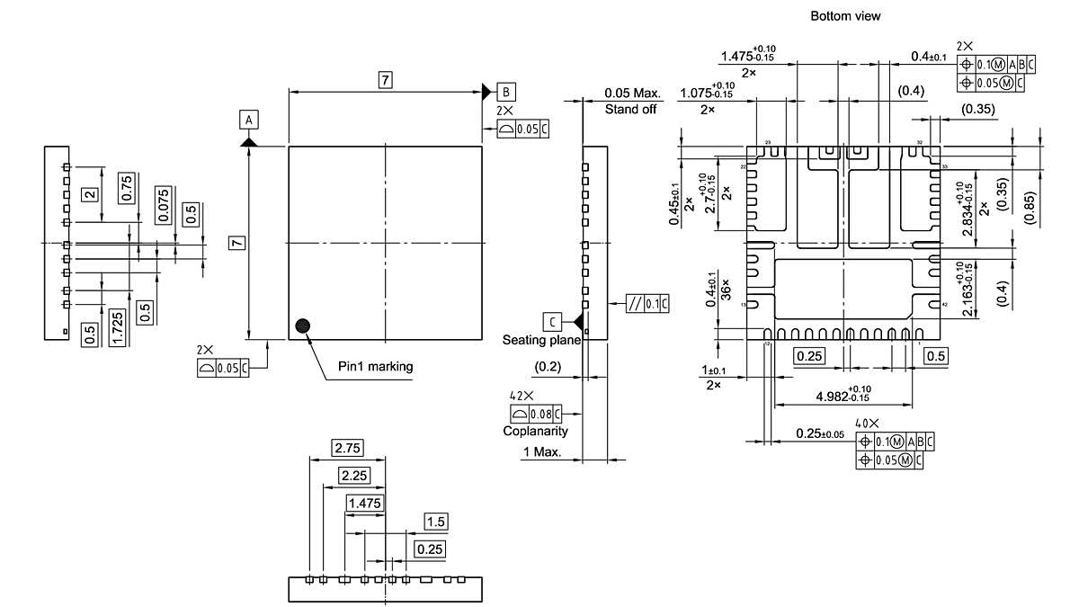 PG-IQFN-42-1_Package Outline