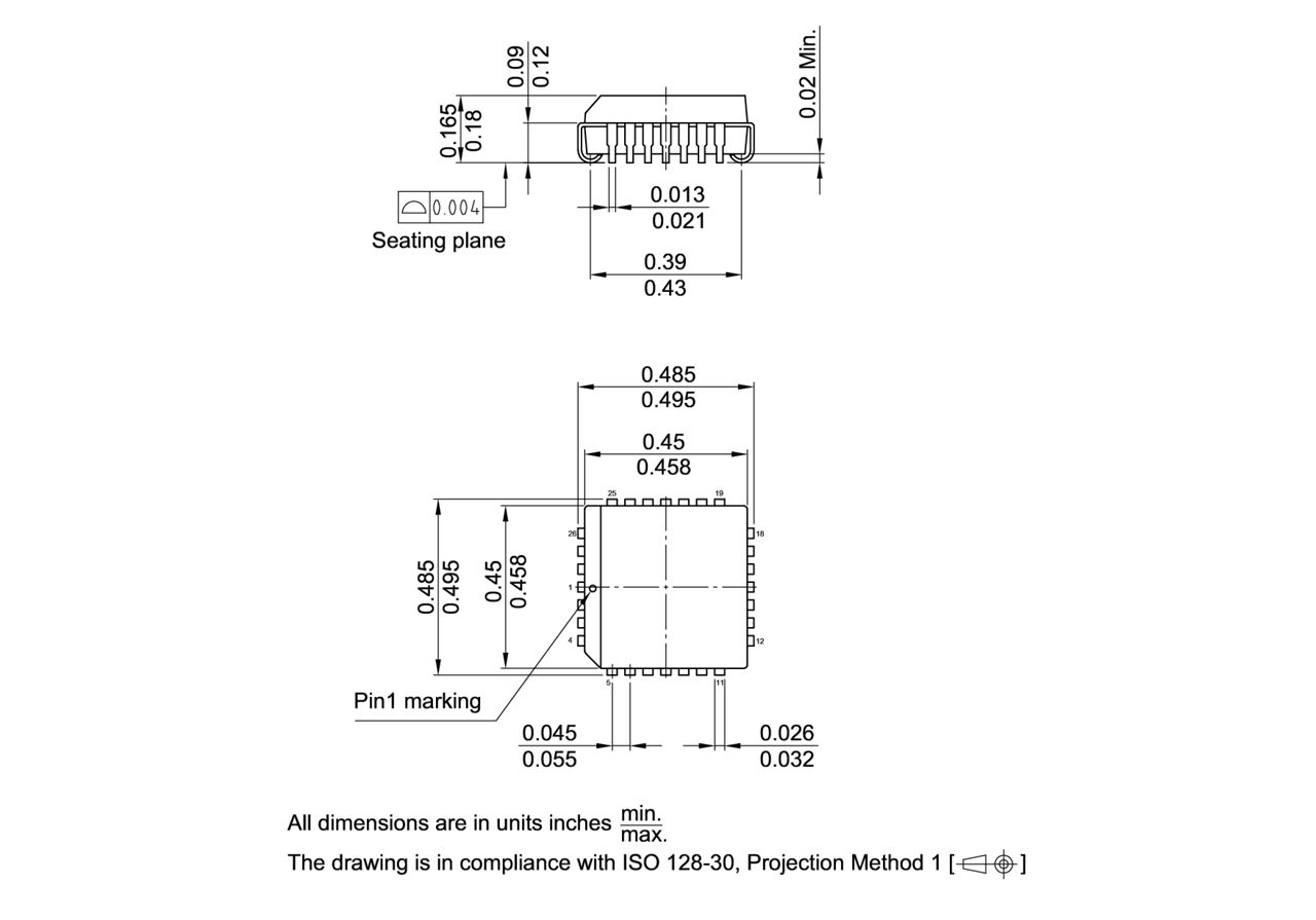 PG-LCC-28-800_Package Outline