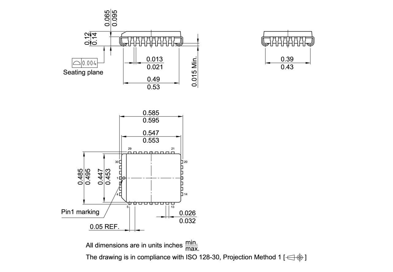 PG-LCC-32-800_Package Outline