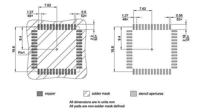 PG-LCC-52-800_Footprint Drawing