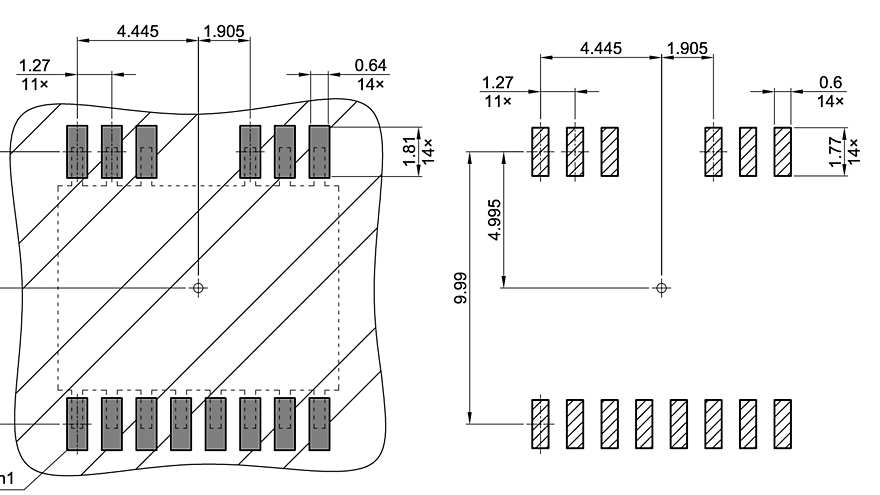 PG-LDSO-14-2_Footprint Drawing