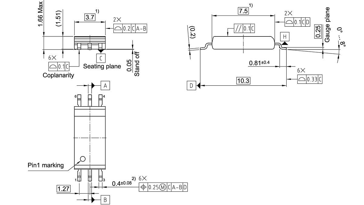 PG-LDSO-6-1_Package Outline