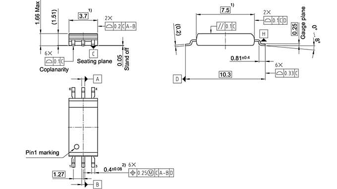 PG-LDSO-6-1_Package Outline