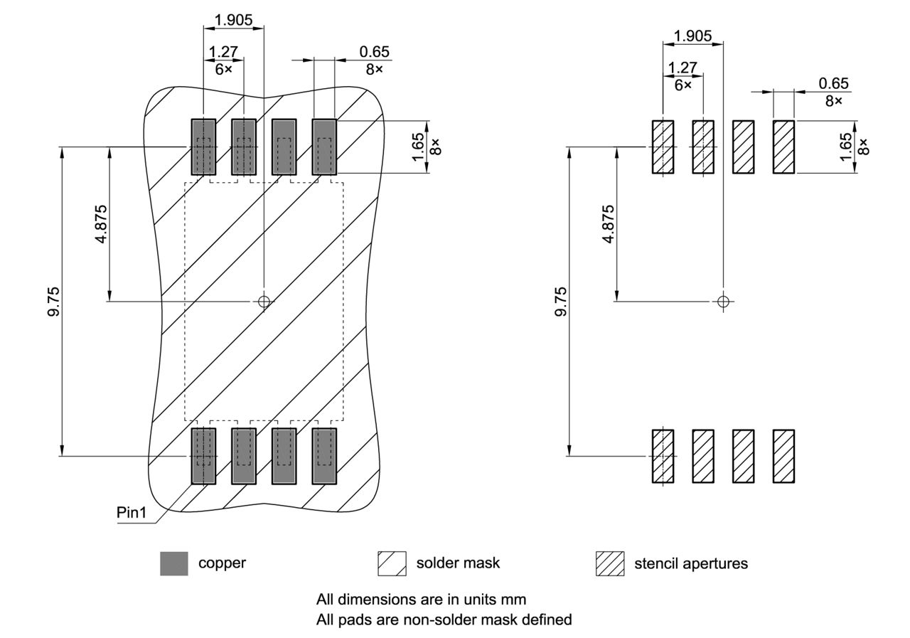 PG-LDSO-8-1_Footprint Drawing