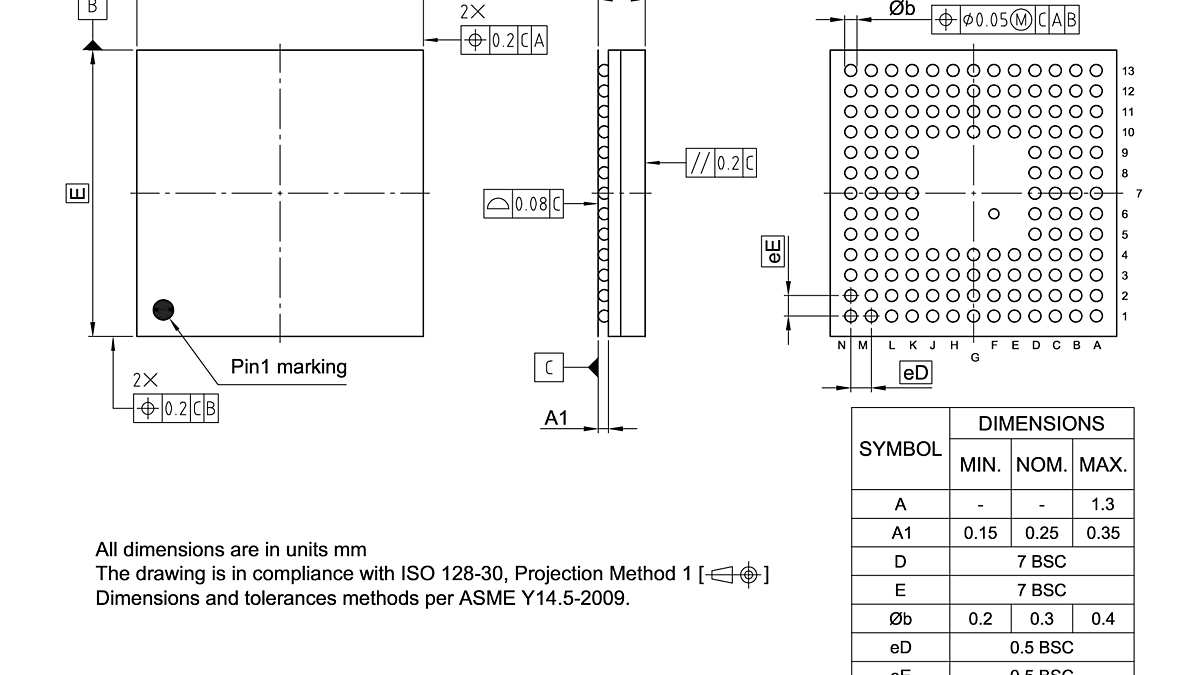 PG-LFBGA-144-803_Package Outline