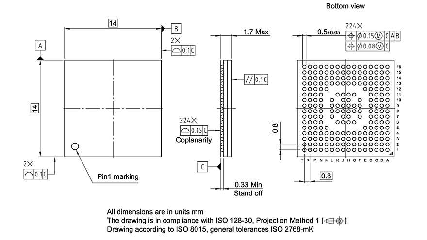 PG-LFBGA-224-2_Package Outline
