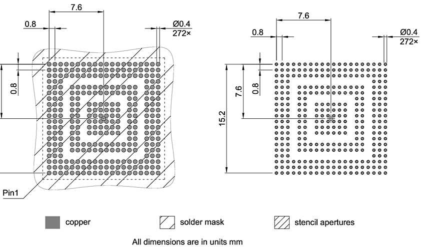 PG-LFBGA-320-800_Footprint Drawing