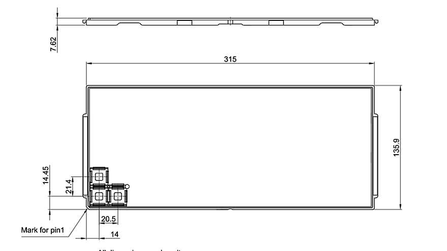 PG-LFBGA-327-800_Bakeable Trays