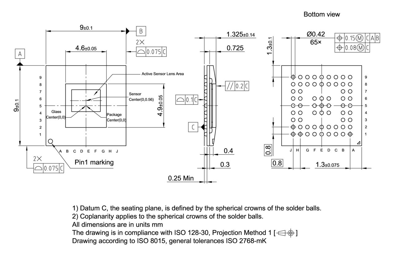 PG-LFBGA-65-1_Package Outline