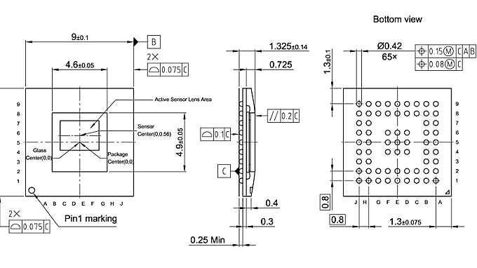 PG-LFBGA-65-1_Package Outline