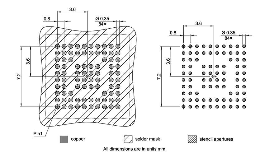 PG-LFBGA-84-1_Footprint Drawing