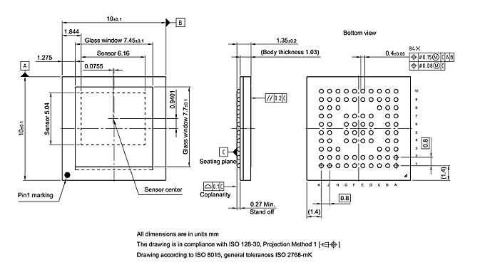 PG-LFBGA-84-1_Package Outline