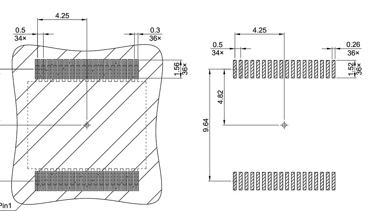 PG-LFDSO-36-1_Footprint Drawing