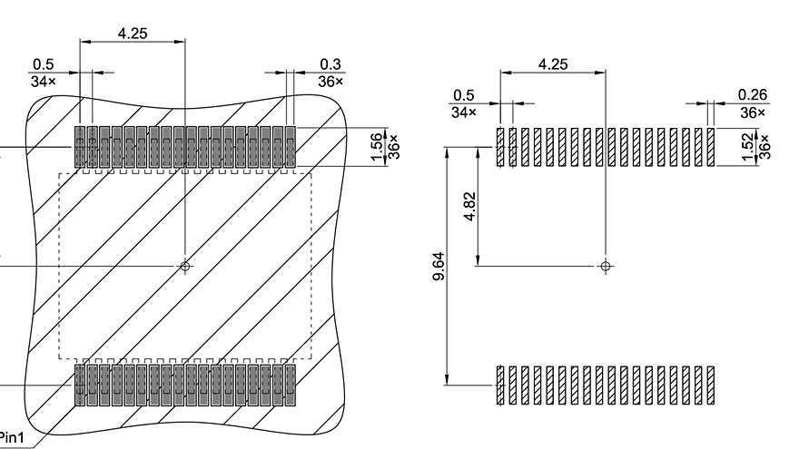 PG-LFDSO-36-1_Footprint Drawing