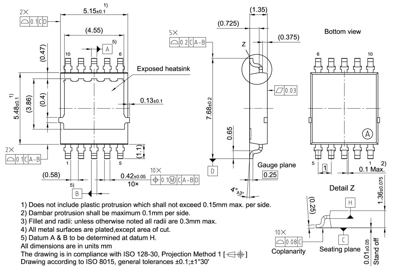 PG-LHDSO-10-1_Package Outline