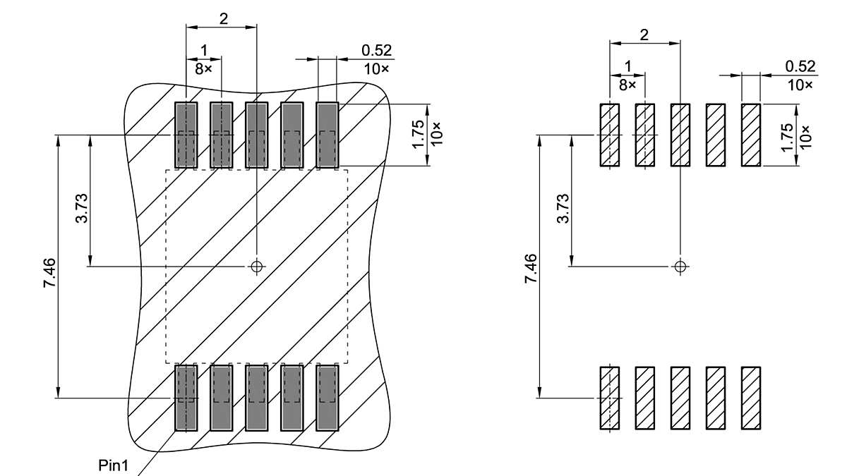 PG-LHDSO-10-2_Footprint Drawing