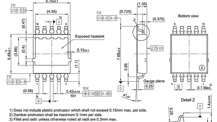 PG-LHDSO-10-4_Package Outline