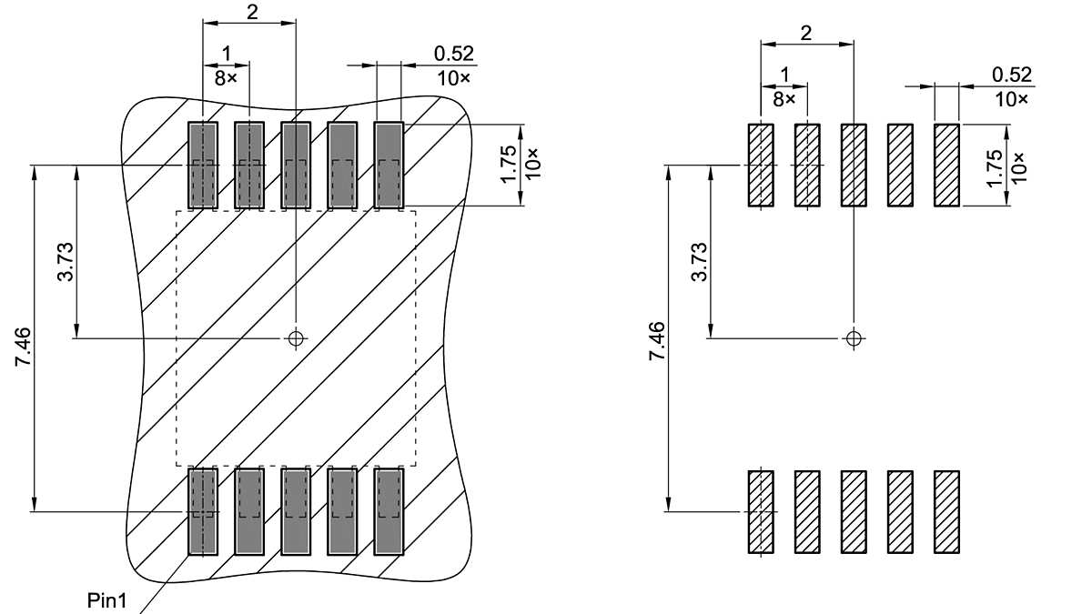 PG-LHDSO-10-5_Footprint Drawing