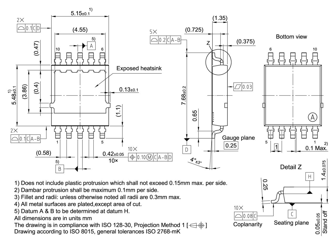 PG-LHDSO-10-6_Package Outline
