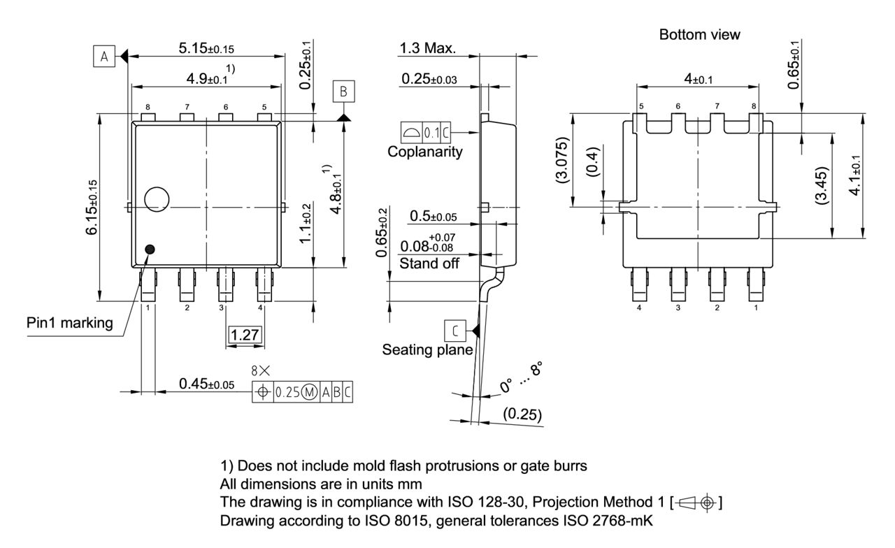 PG-LHSOG-8-1_Package Outline