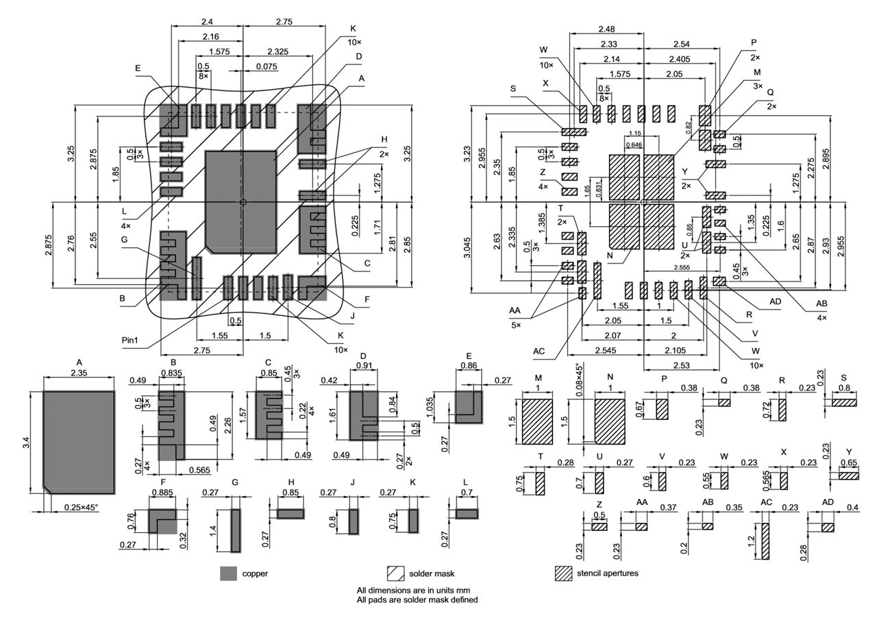 PG-LIQFN-23-1_Footprint Drawing