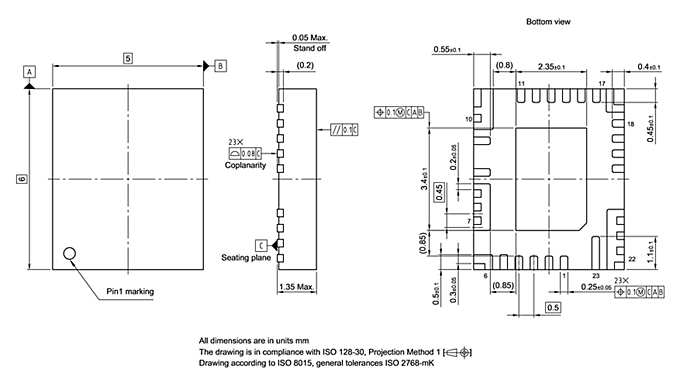 PG-LIQFN-23-1_Package Outline
