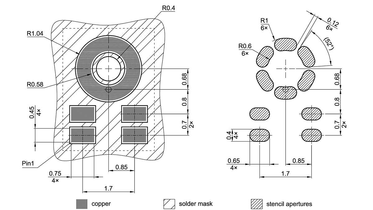 PG-LLGA-5-3_Footprint Drawing