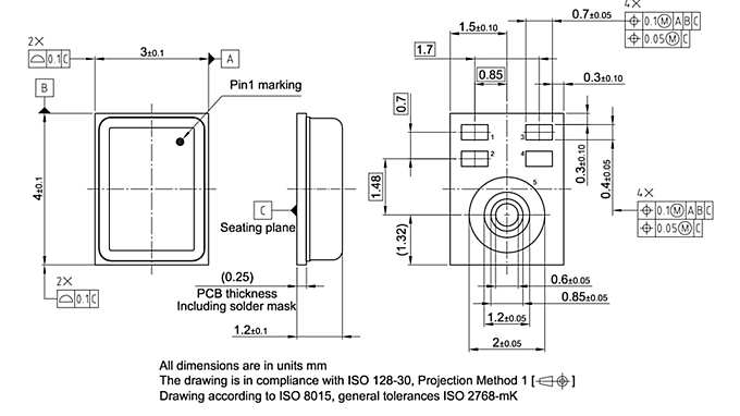 PG-LLGA-5-4_Package Outline