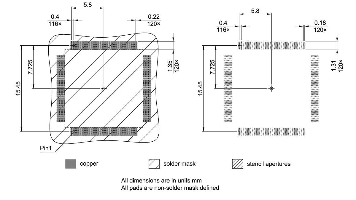 PG-LQFP-120-800_Footprint Drawing