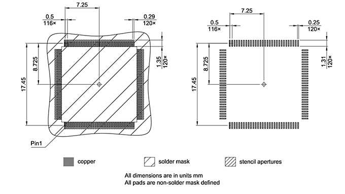 PG-LQFP-120-801_Footprint Drawing