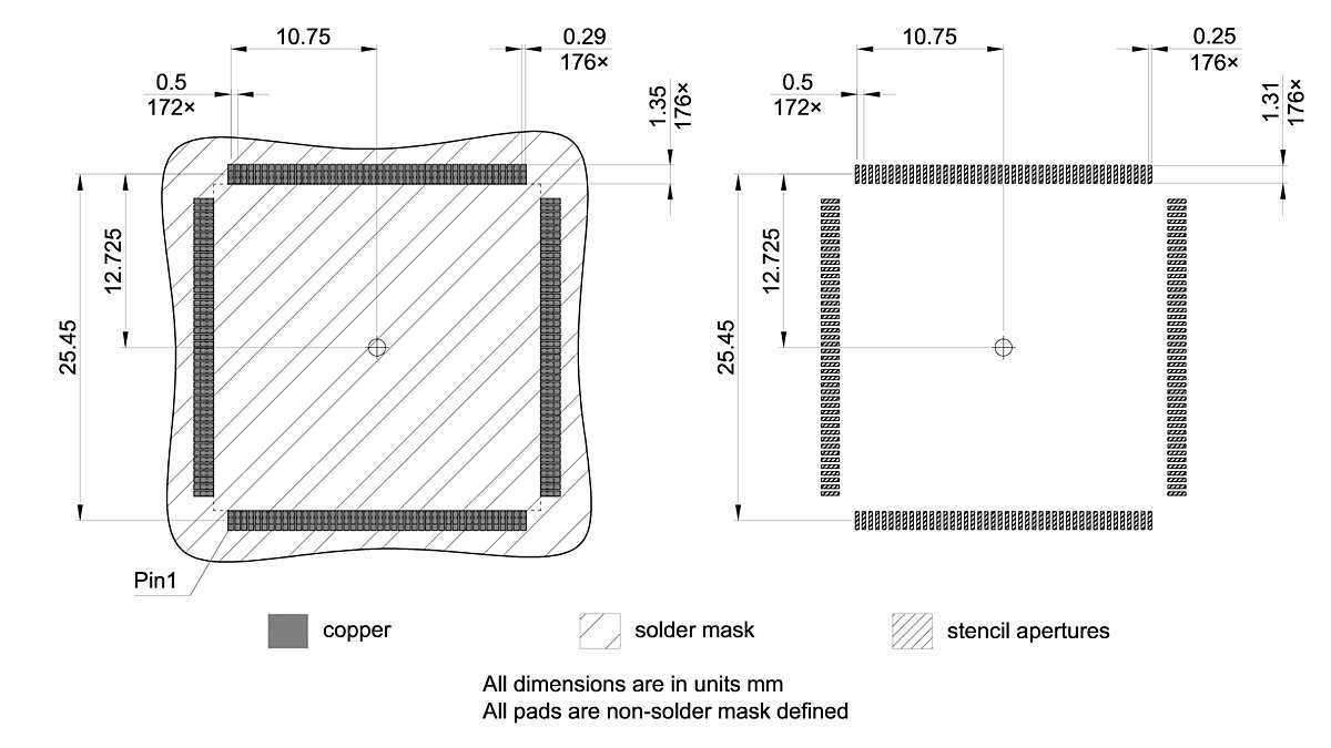 PG-LQFP-176-1_Footprint Drawing
