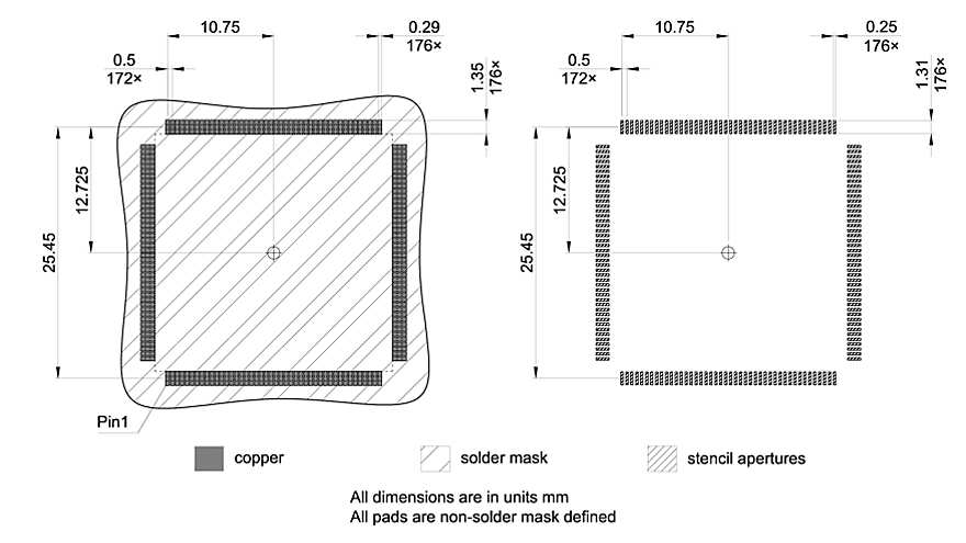 PG-LQFP-176-1_Footprint Drawing
