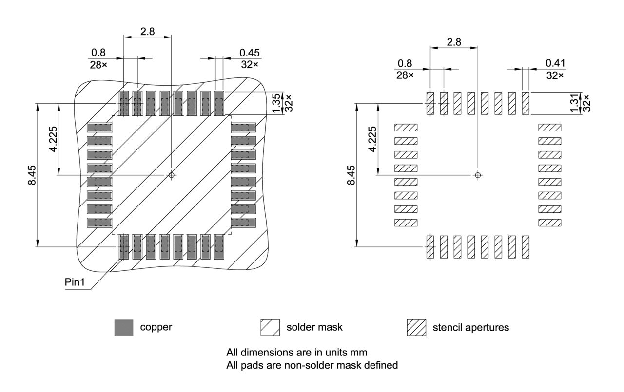 PG-LQFP-32-800_Footprint Drawing