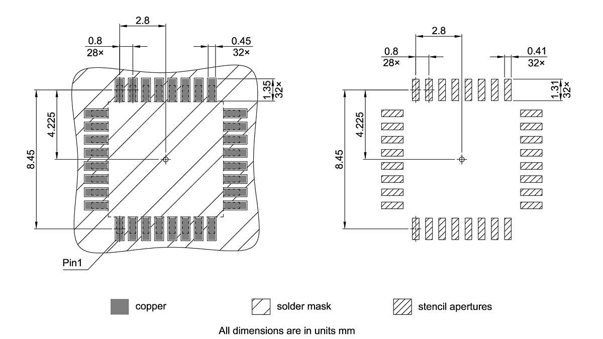 PG-LQFP-32-800_Footprint Drawing