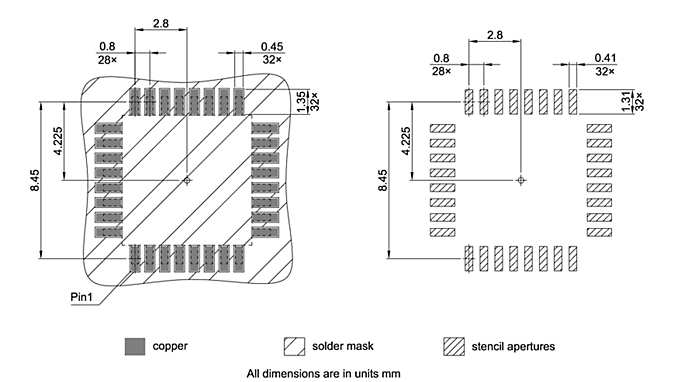 PG-LQFP-32-800_Footprint Drawing