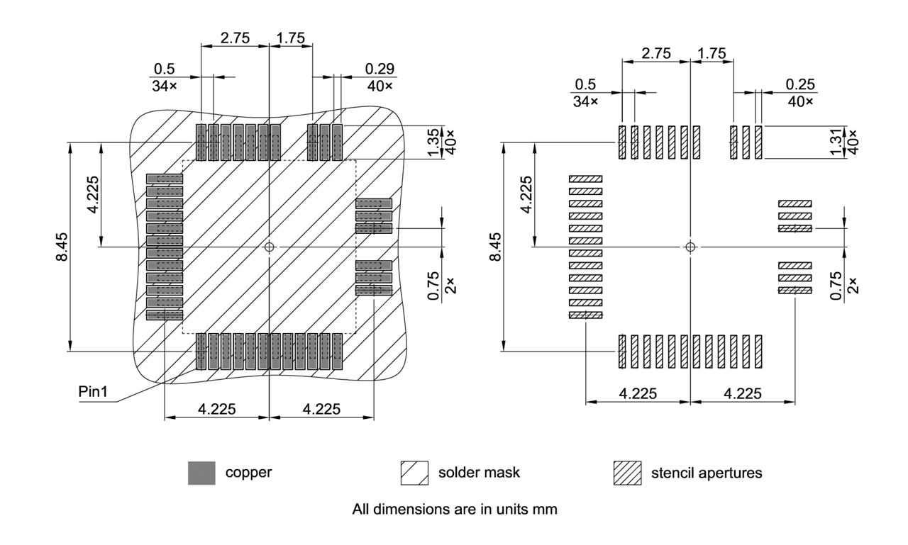 PG-LQFP-40-1_Footprint Drawing