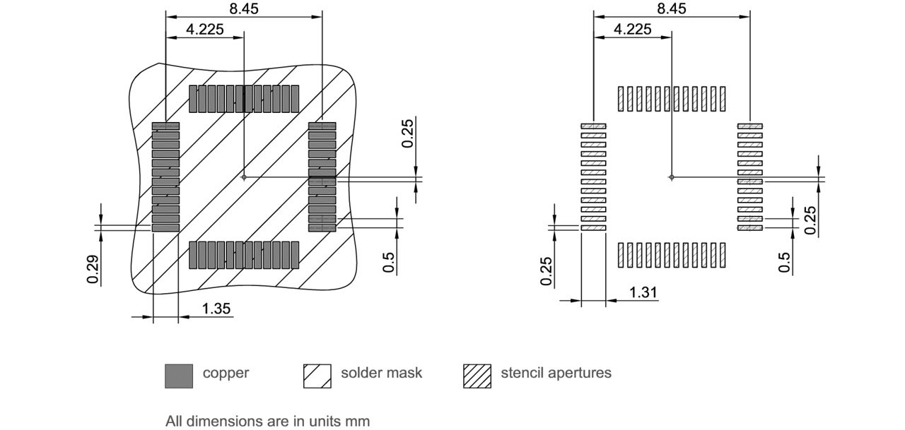 PG-LQFP-48-10_Footprint Drawing