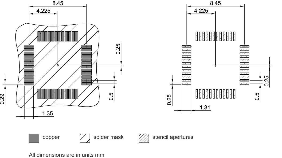 PG-LQFP-48-10_Footprint Drawing