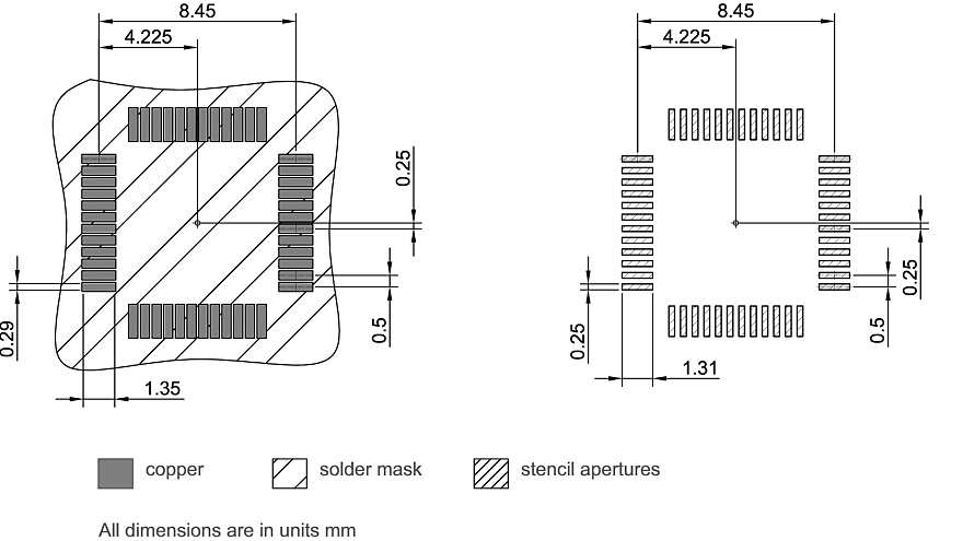 PG-LQFP-48-10_Footprint Drawing