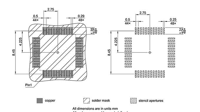 PG-LQFP-48-800_Footprint Drawing