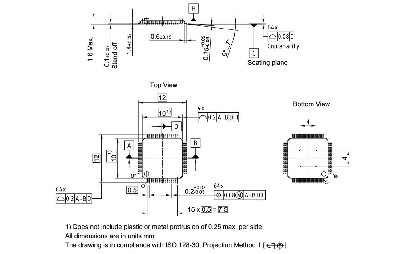 Infineon-PG-LQFP-64-12_SPO-P-v01_00-EN