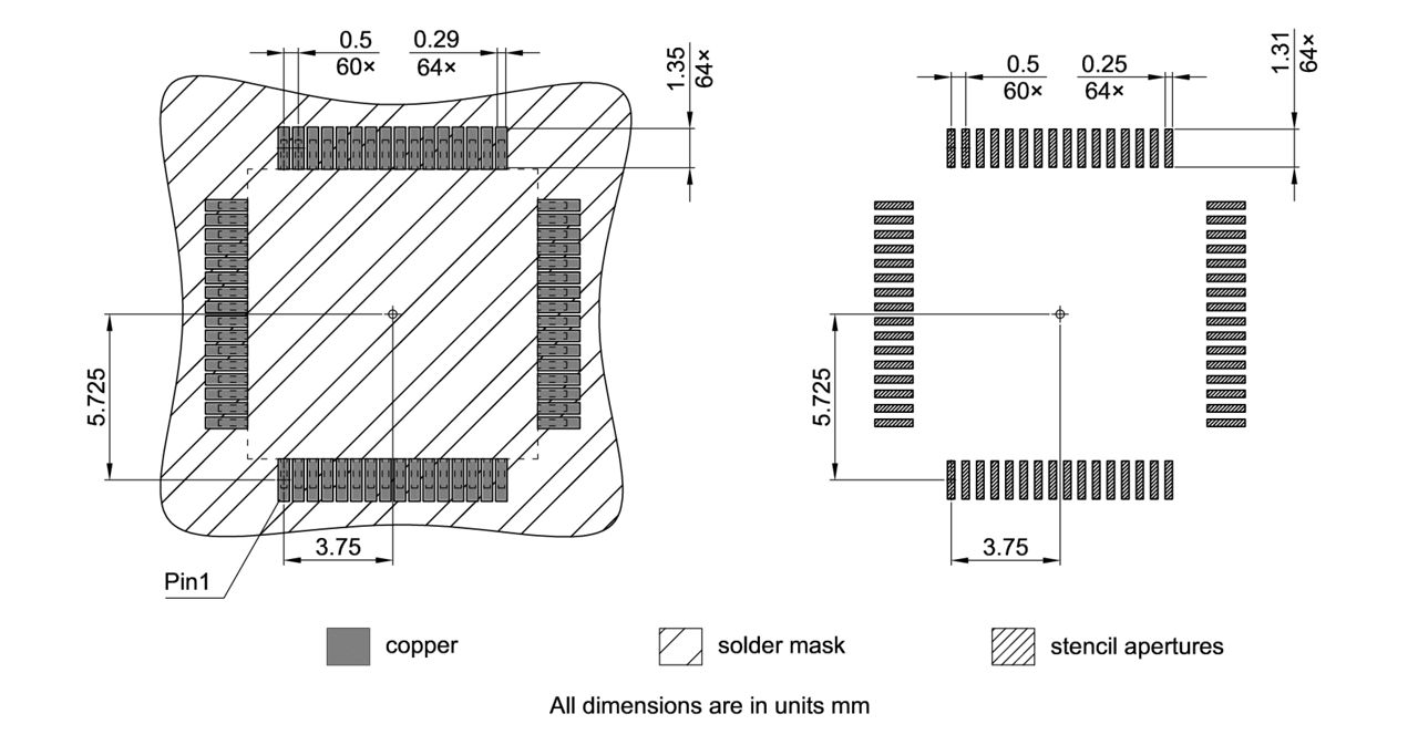 PG-LQFP-64-29_Footprint Drawing