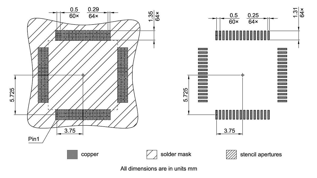 PG-LQFP-64-29_Footprint Drawing
