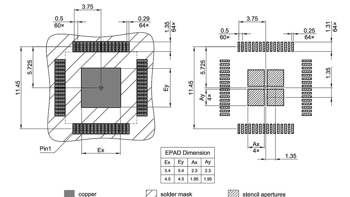 PG-LQFP-64-31_Footprint Drawing