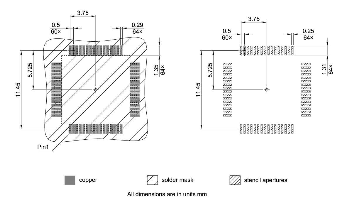 PG-LQFP-64-802_Footprint Drawing
