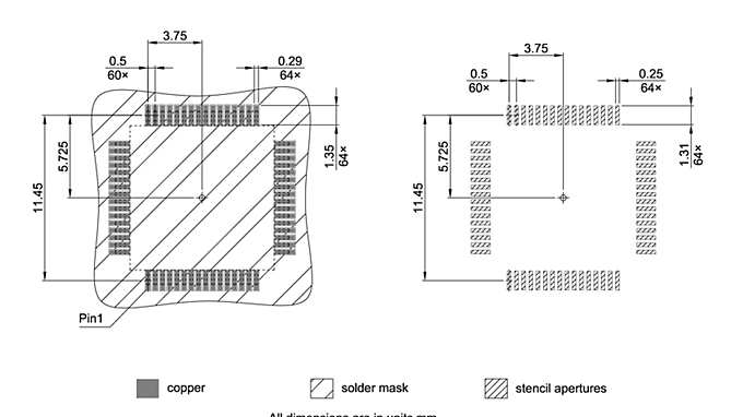 PG-LQFP-64-802_Footprint Drawing
