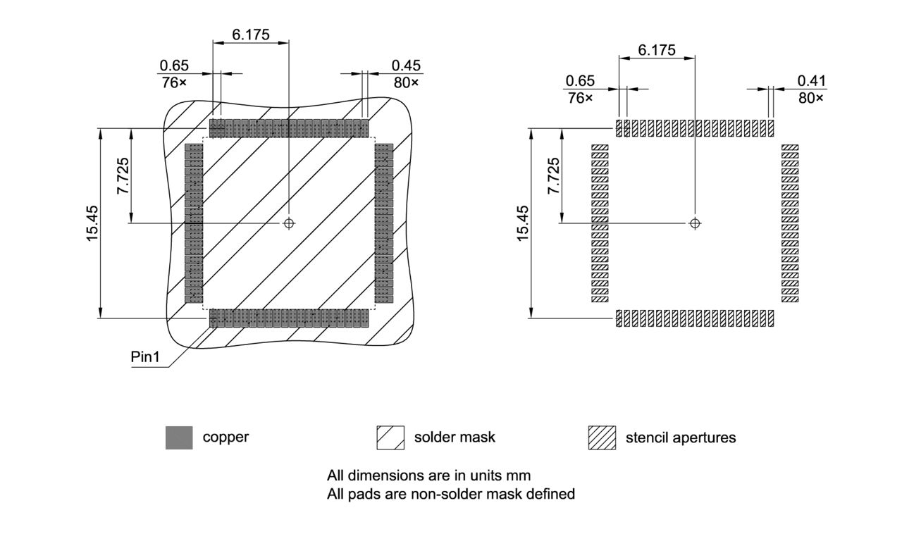 PG-LQFP-80-801_Footprint Drawing