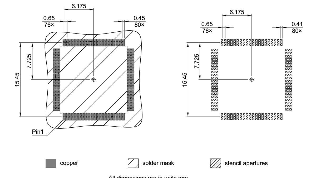 PG-LQFP-80-801_Footprint Drawing
