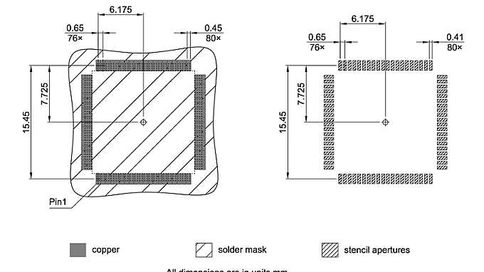 PG-LQFP-80-801_Footprint Drawing