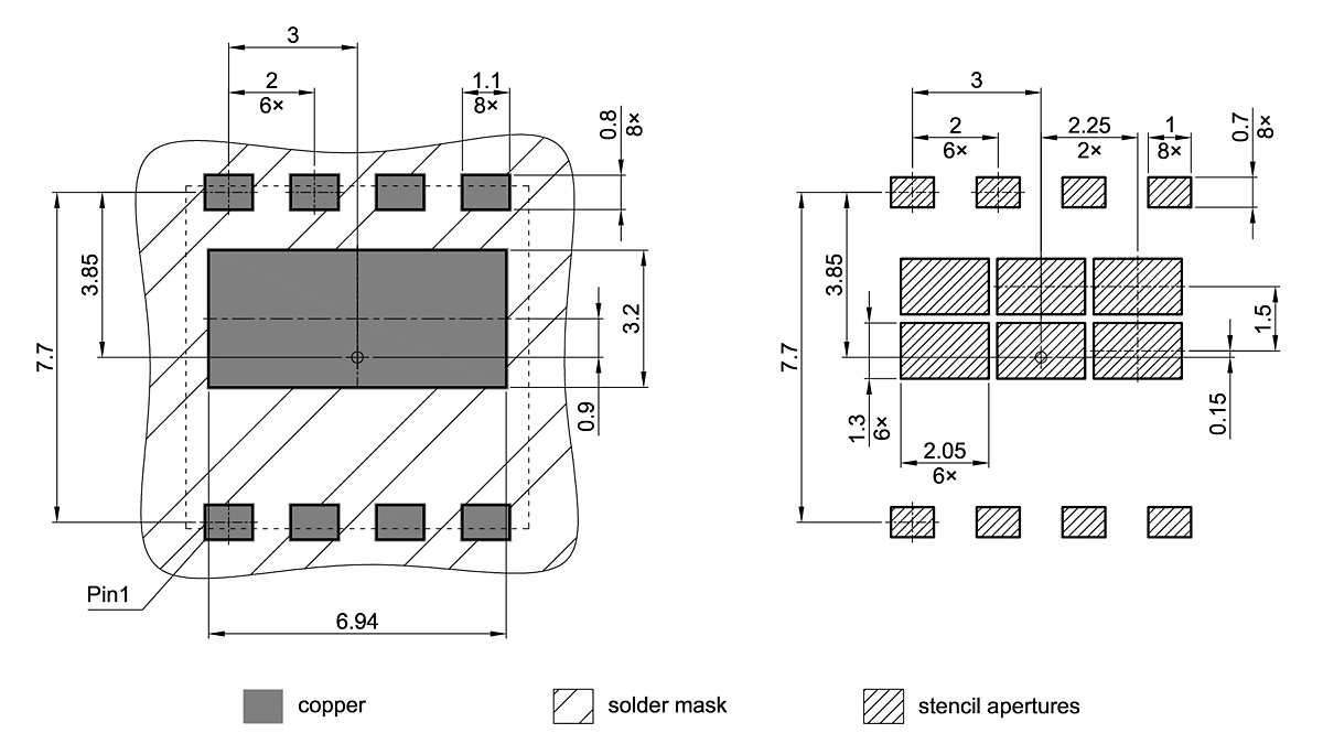 PG-LSON-8-2_Footprint Drawing
